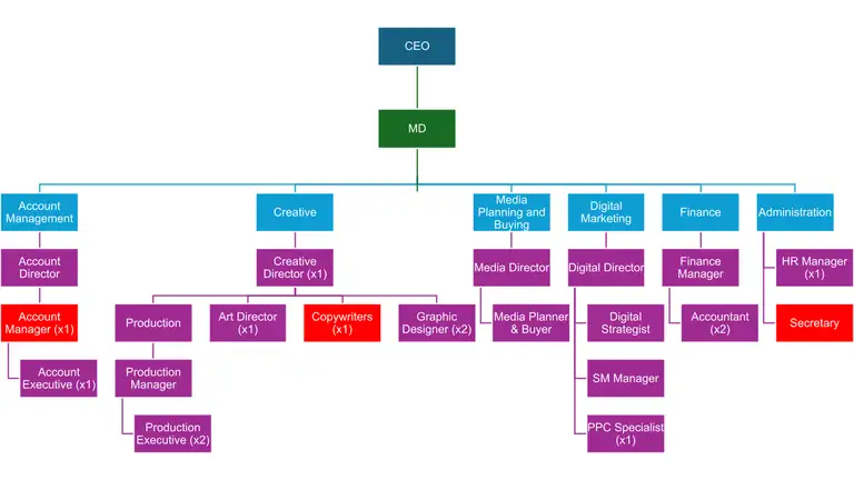 Organization structure